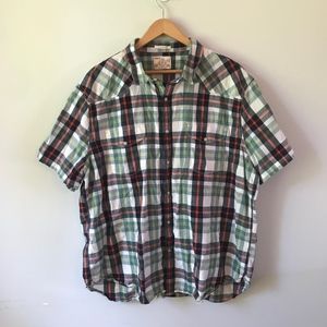 Lucky Brand Classic Fit Madras Plaid Shirt